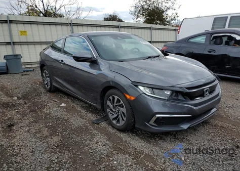 2020 Honda Civic Lx из США, поврежденный, VIN 2HGFC4B61LH300772